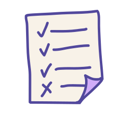 Cartoon checklist